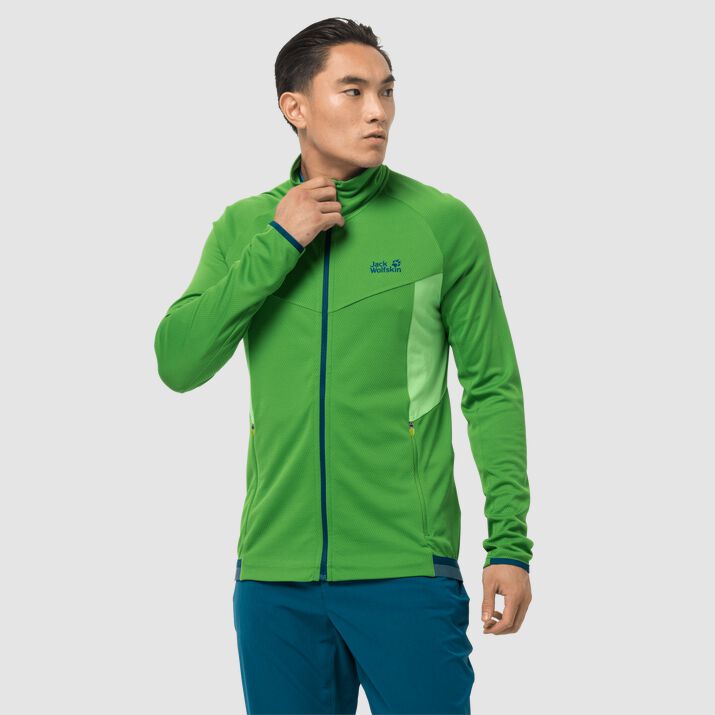 Jack Wolfskin Mens Gradient Cycling Jacket Green 605472UPS